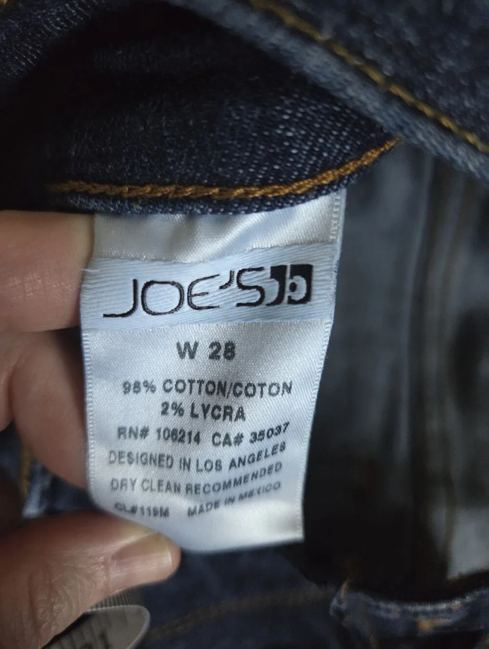 Joe's Jeans Indigo Denim Cutoff Shorts